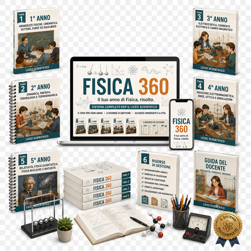 Fisica 360, sistema completo per il Liceo Scientifico