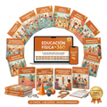 Educación Física 360 · ESO y Bachillerato — mockup del sistema completo