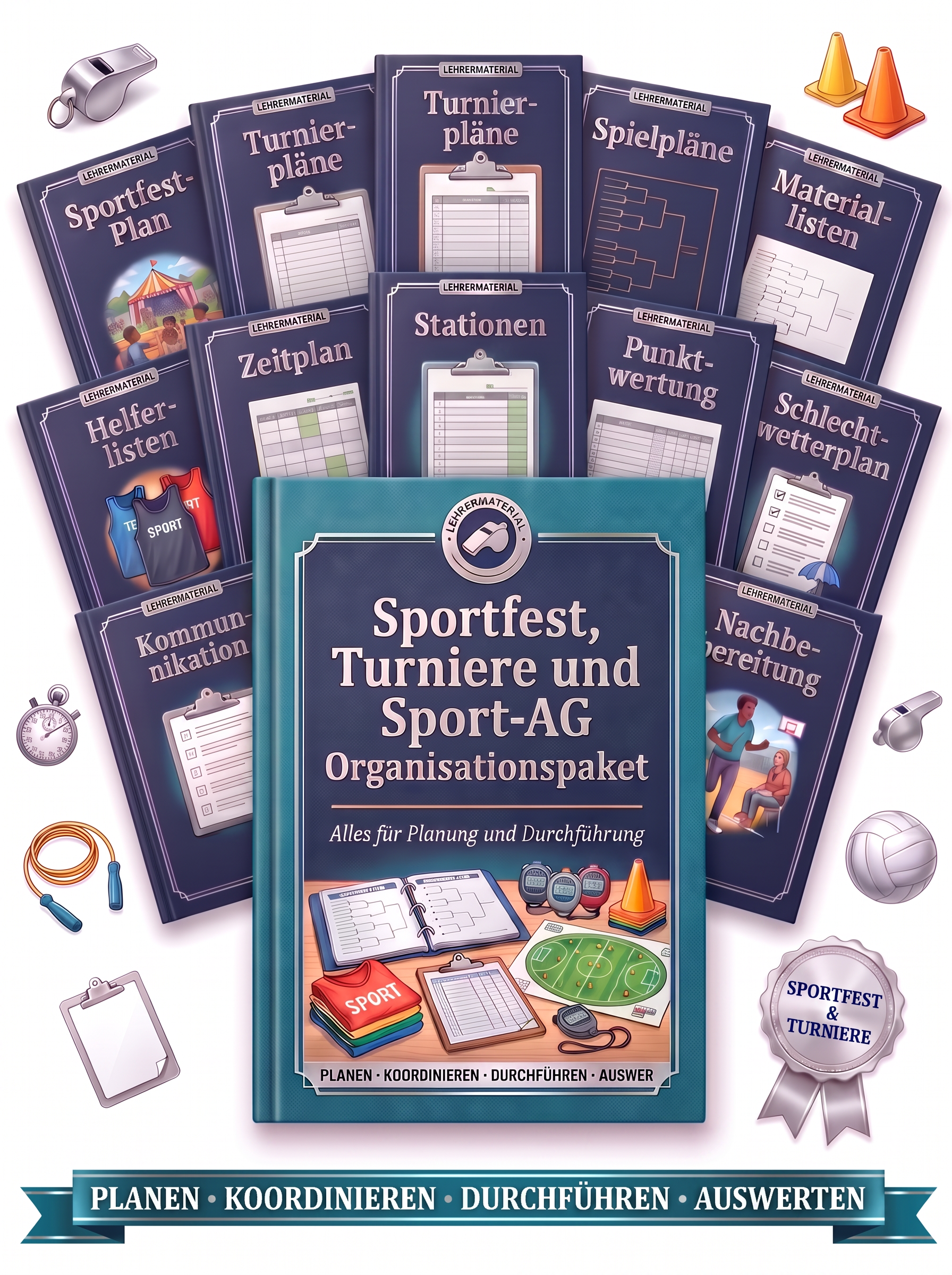 Sportfest, Turniere und Sport-AG Organisationspaket
